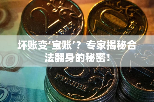 武汉坏账变‘宝账’？专家揭秘合法翻身的秘密！