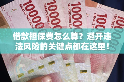 武汉借款担保费怎么算？避开违法风险的关键点都在这里！