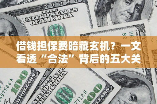 武汉借钱担保费暗藏玄机？一文看透“合法”背后的五大关键陷阱