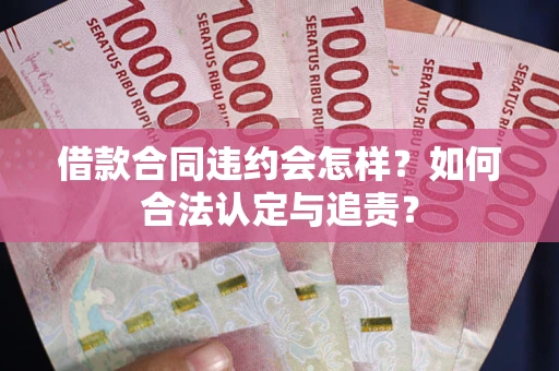 武汉借款合同违约会怎样？如何合法认定与追责？