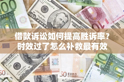 武汉借款诉讼如何提高胜诉率？时效过了怎么补救最有效